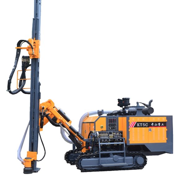KT5C/YT5C型一體式露天潛孔鑽車
