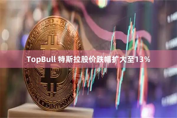 TopBull 特斯拉股价跌幅扩大至13%